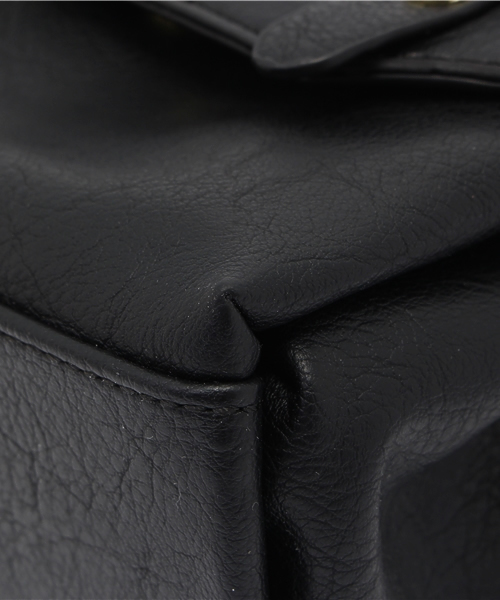 DANIELLE NICOLE（ダニエルニコル）の「Danielle Nicoleスクエアミニポシェット（ショルダーバッグ・レディース・ブラック/ホワイト/ベージュ・FREE）」の6枚目の写真