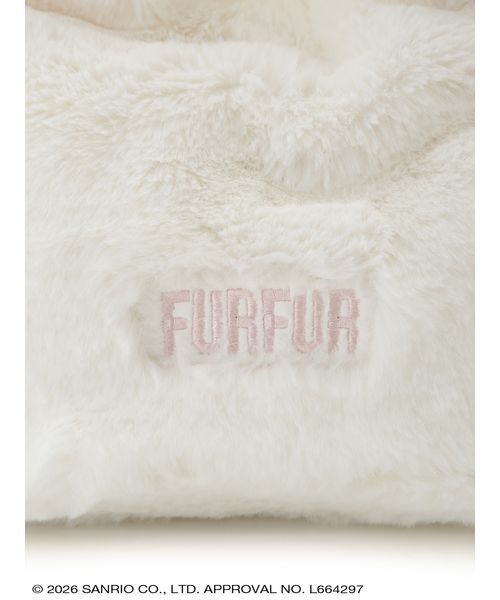 sanrio house(サンリオハウス)の「【FURFUR】ファーバッグ(ハンドバッグ・レディース・ホワイト/ピンク/チャコールグレー・F)」の12枚目の写真