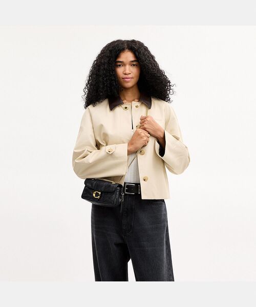 COACH(コーチ)の「タビー ショルダー バッグ 20・キルティング(ショルダーバッグ・レディース・ブラック系その他・ONE)」の2枚目の写真