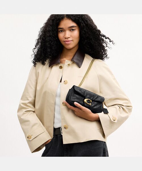 COACH(コーチ)の「タビー ショルダー バッグ 20・キルティング(ショルダーバッグ・レディース・ブラック系その他・ONE)」の3枚目の写真
