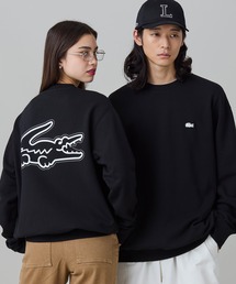 LACOSTE（ラコステ）の「【オンライン限定】LACOSTE  オーバーサイズ 裏毛 バックプリント クルーネック スウェット（スウェット）」