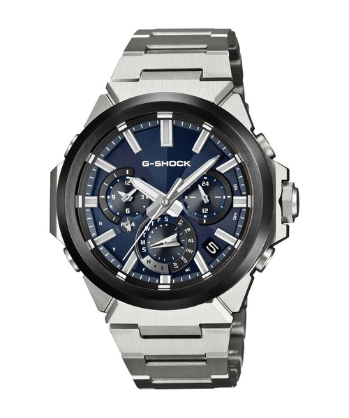 G-SHOCK(ジーショック)の「G-STEEL(Gスチール) / Bluetooth搭載電波ソーラー / GST-W1000AD-2AJF(アナログ腕時計・メンズ・ネイビー・FREE)」の1枚目の写真