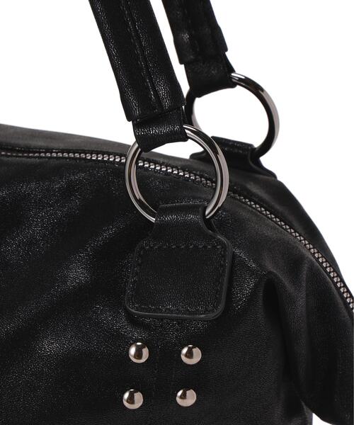 SIS（エスアイエス）の「SIS/エスアイエス/STUDDE BAG（トートバッグ・レディース・ブラック・F）」の5枚目の写真