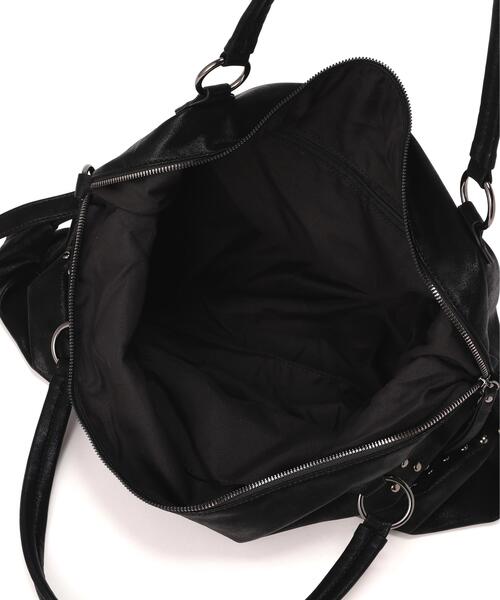 SIS（エスアイエス）の「SIS/エスアイエス/STUDDE BAG（トートバッグ・レディース・ブラック・F）」の8枚目の写真