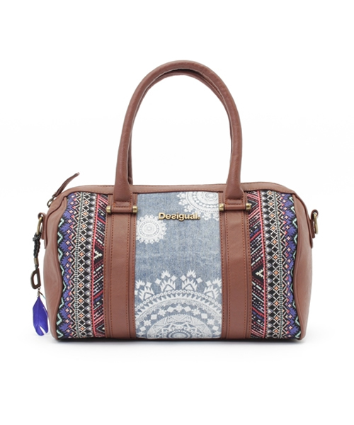 Desigual（デシグアル）の「[Desigual/デシグアル]ボーリングバッグ（ショルダーバッグ・レディース・ブルー/ブラック・ONE SIZE）」の2枚目の写真