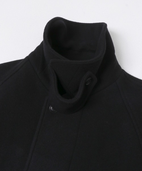 ANOTHER OFFICE（アナザー オフィス）の「『別注』ANOTHER OFFICE×URBAN RESEARCH　LEGACY BALMACAAN COAT（チェスターコート・メンズ・ブラック・3/2/1）」の2枚目の写真