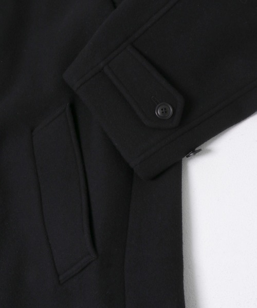 ANOTHER OFFICE（アナザー オフィス）の「『別注』ANOTHER OFFICE×URBAN RESEARCH　LEGACY BALMACAAN COAT（チェスターコート・メンズ・ブラック・3/2/1）」の3枚目の写真