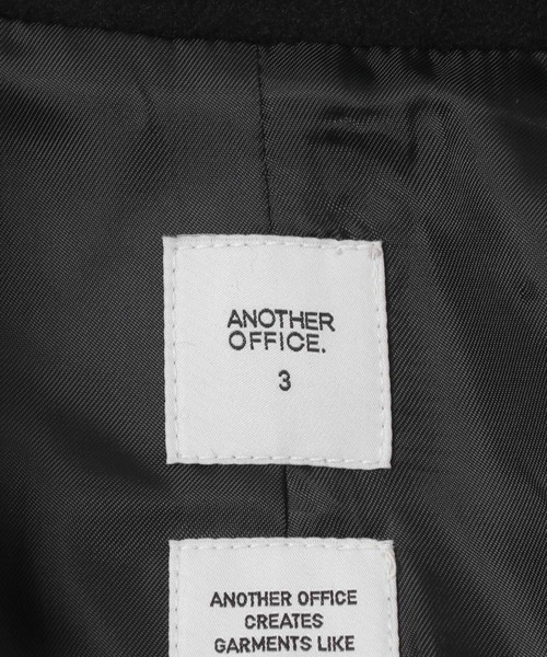 ANOTHER OFFICE（アナザー オフィス）の「『別注』ANOTHER OFFICE×URBAN RESEARCH　LEGACY BALMACAAN COAT（チェスターコート・メンズ・ブラック・3/2/1）」の7枚目の写真