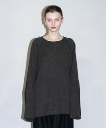 my beautiful landlet（マイビューティフルランドレット）の「【my beautiful landlet】 MILAN RIB CUT-OFF LONG SLEEVE（ニット/セーター）」