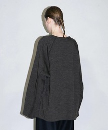 my beautiful landlet（マイビューティフルランドレット）の「【my beautiful landlet】 MILAN RIB CUT-OFF LONG SLEEVE（ニット/セーター）」