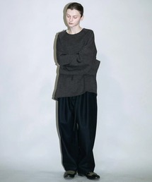 my beautiful landlet（マイビューティフルランドレット）の「【my beautiful landlet】 MILAN RIB CUT-OFF LONG SLEEVE（ニット/セーター）」