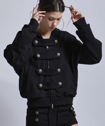 GATELESS（ゲートレス）の「【GATELESS】NAPOLEON HOODIE / 【ゲートレス】ナポレオンジップアップパーカー（パーカー）」