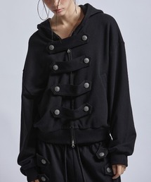 GATELESS（ゲートレス）の「【GATELESS】NAPOLEON HOODIE / 【ゲートレス】ナポレオンジップアップパーカー（パーカー）」