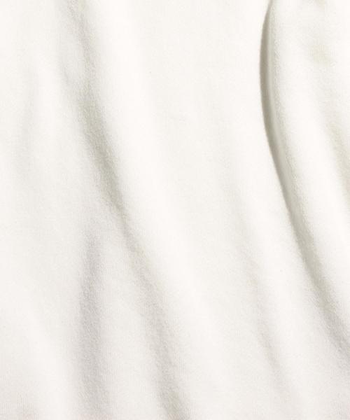VOTE MAKE NEW CLOTHES（ボートメイクニュークローズ）の「＜VOTE MAKE NEW CLOTHES＞ WIDE SLEEVE SWT/スウェット◆（スウェット・メンズ・ホワイト/オリーブ・MEDIUM/SMALL）」の9枚目の写真