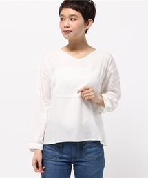 earth music&ecology | 【2016Summer】後ろリボンブラウス(シャツ/ブラウス)