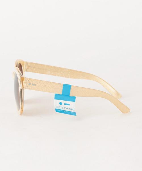 DOT DASH(ドットダッシュ)の「Dot Dashラウンドサングラス/Dot Dash RND SGLS◆(サングラス・レディース・ブラック/ベージュ/レッド・FREE)」の8枚目の写真