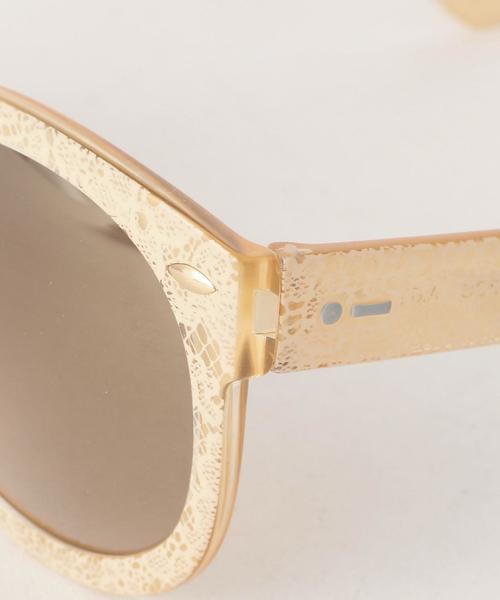 DOT DASH(ドットダッシュ)の「Dot Dashラウンドサングラス/Dot Dash RND SGLS◆(サングラス・レディース・ブラック/ベージュ/レッド・FREE)」の4枚目の写真