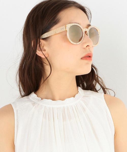 DOT DASH(ドットダッシュ)の「Dot Dashラウンドサングラス/Dot Dash RND SGLS◆(サングラス・レディース・ブラック/ベージュ/レッド・FREE)」の10枚目の写真