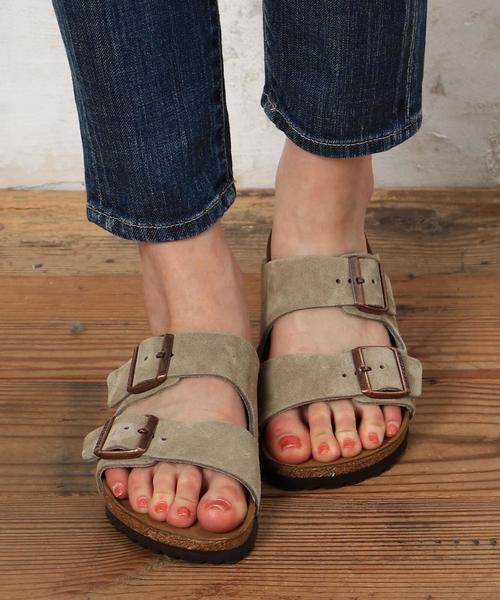 BIRKENSTOCK（ビルケンシュトック）の「[ビルケンシュトック]BIRKENSTOCK CB ARIZONA SUEDE サンダル◆（サンダル・レディース・ベージュ・35/37/36）」の8枚目の写真