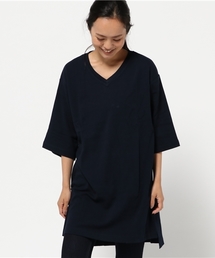 LBC | om Vネックチュニック              (Tシャツ/カットソー)