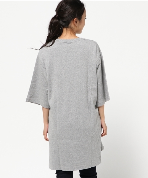 LBC（エルビーシー）の「om Vネックチュニック              （Tシャツ/カットソー・レディース・ダークグレー/アッシュグレー/ネイビー・MEDIUM/LARGE）」の9枚目の写真