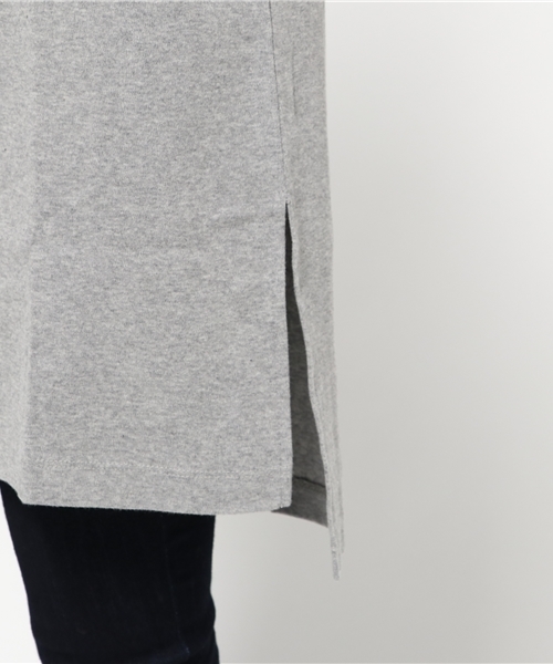 LBC（エルビーシー）の「om Vネックチュニック              （Tシャツ/カットソー・レディース・ダークグレー/アッシュグレー/ネイビー・MEDIUM/LARGE）」の5枚目の写真