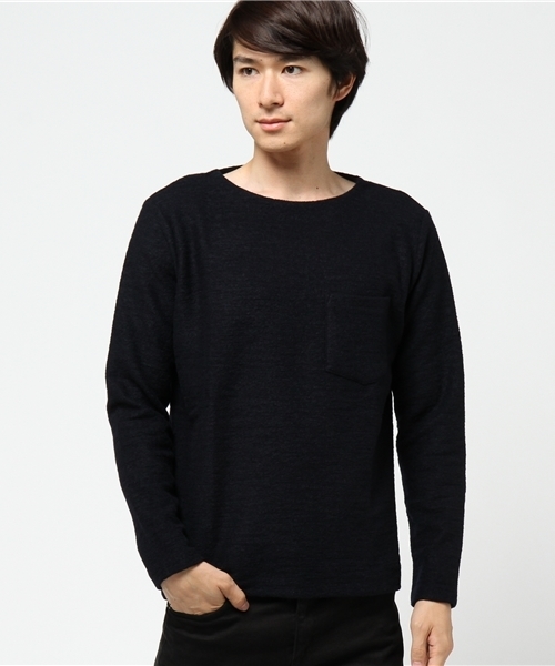 ブークレージャージー長袖カットソー