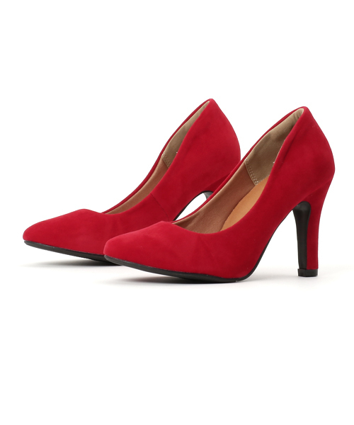 KOBE LETTUCE（コウベレタス）の「9.5cmヒールクッションベーシックヒールパンプス（パンプス・レディース・ピンク系その他/ホワイト系その他/ベージュ系その他/ブラック系その他2/レッド系その他/ベージュ系その他3/イエロー系その他2/ブルー系その他/ブルー系その他2/イエロー系その他/ブラック系その他/ブラック系その他3/レッド系その他2/グリーン系その他/ベージュ系その他2・X-LARGE/X-SMALL/XX-LARGE/LARGE/SMALL/MEDIUM）」の14枚目の写真