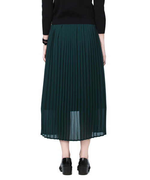 CLANE クラネ スリーレイヤープリーツスカート 0 美品 STUDIOUS(ステュディオス)の「CLANE スリーレイヤープリーツ