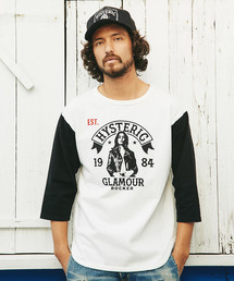 HYSTERIC GLAMOUR | 1984 ROCKER EST pt 七分袖T-SH(Tシャツ/カットソー)