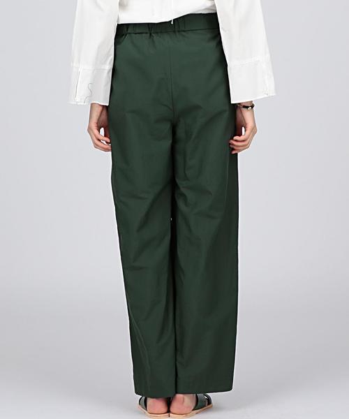 EN ROUTE（アンルート）の「ENR ナイロンタフタワイドパンツ ◆（その他パンツ・レディース・ブラック/ケリー・2/1）」の3枚目の写真