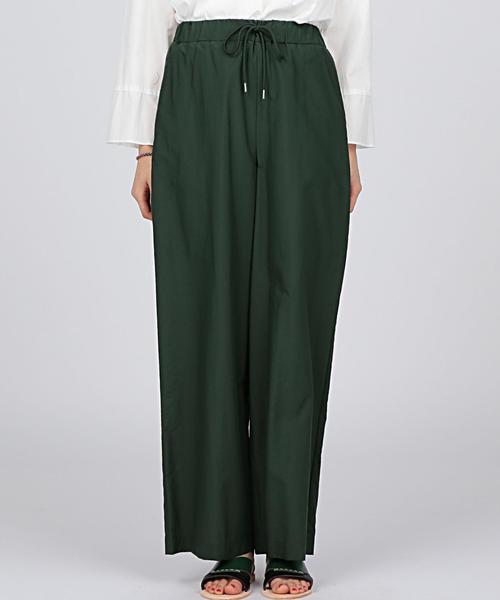 EN ROUTE（アンルート）の「ENR ナイロンタフタワイドパンツ ◆（その他パンツ・レディース・ブラック/ケリー・2/1）」の4枚目の写真