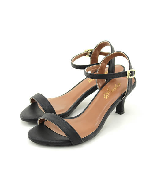 SESTO（セスト）の「華奢ストラップ5cmキトゥンヒールストラップサンダル（サンダル・レディース・ホワイト/グリーン/レッド/グレイッシュベージュ/ブラック/ベージュ/グレー/イエロー/ベージュ系その他/ブラック系その他・SS/M/LL/3L/S/L）」の18枚目の写真