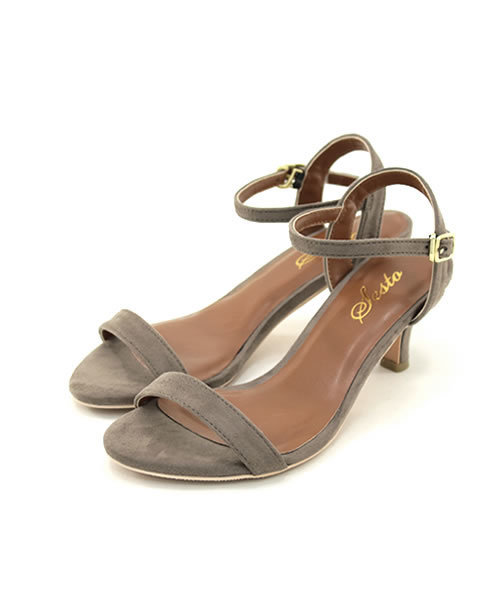 SESTO（セスト）の「華奢ストラップ5cmキトゥンヒールストラップサンダル（サンダル・レディース・ホワイト/グリーン/レッド/グレイッシュベージュ/ブラック/ベージュ/グレー/イエロー/ベージュ系その他/ブラック系その他・SS/M/LL/3L/S/L）」の22枚目の写真