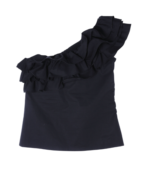 EIMY ISTOIRE（エイミーイストワール）の「one shoulder frill tops