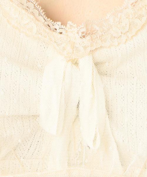 Another Edition（アナザーエディション）の「AEFC LACE DOT TULLE CAMI（キャミソール・レディース・オフホワイト/ブラック/ワインレッド・FREE）」の22枚目の写真