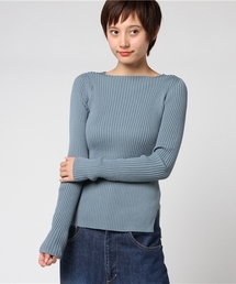 AURALEE | AURALEE ボートネックプルオーバー(ニット/セーター)