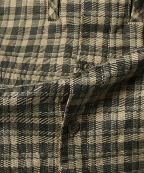 FJALL RAVEN （フェールラーベン）の「Lappland Flannel Shirt LS  (FJALLRAVEN/フェールラーベン)（シャツ/ブラウス・メンズ・レッド/オリーブ・SMALL/MEDIUM）」の9枚目の写真