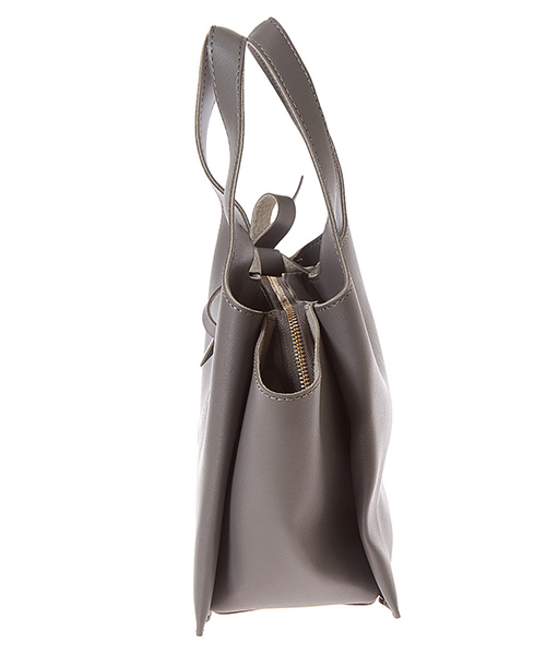 Edit Sheen(エディットシーン)の「フェイクレザースクエアバッグ(ハンドバッグ・レディース・グレー/ブラック/ピンク・FREE)」の19枚目の写真