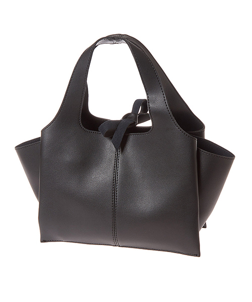 Edit Sheen(エディットシーン)の「フェイクレザースクエアバッグ(ハンドバッグ・レディース・グレー/ブラック/ピンク・FREE)」の4枚目の写真