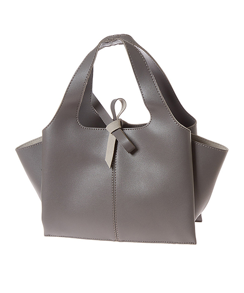 Edit Sheen(エディットシーン)の「フェイクレザースクエアバッグ(ハンドバッグ・レディース・グレー/ブラック/ピンク・FREE)」の8枚目の写真