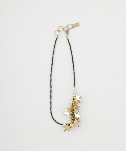 petite robe noire(プティローブノアー)の「necklace/スター メタル ...