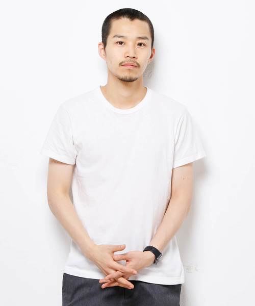 HANES（ヘインズ）の「【HANES/ヘインズ】2PJAPANFITMIXクルー/ジャパンフィットクルーネックTシャツ2枚組（Tシャツ/カットソー・メンズ・ブラック・SMALL/MEDIUM/LARGE）」の5枚目の写真