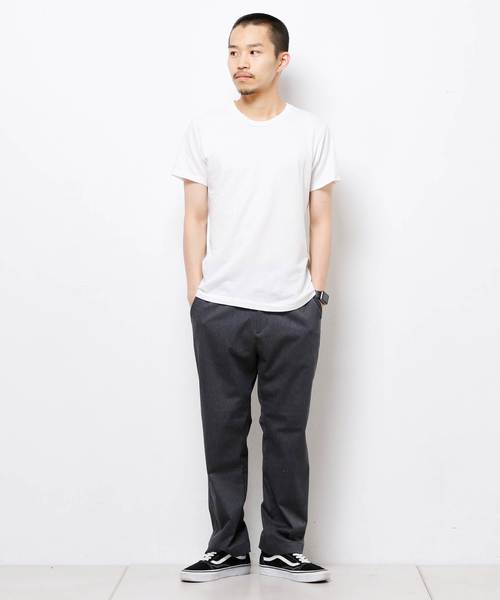 HANES（ヘインズ）の「【HANES/ヘインズ】2PJAPANFITMIXクルー/ジャパンフィットクルーネックTシャツ2枚組（Tシャツ/カットソー・メンズ・ブラック・SMALL/MEDIUM/LARGE）」の2枚目の写真