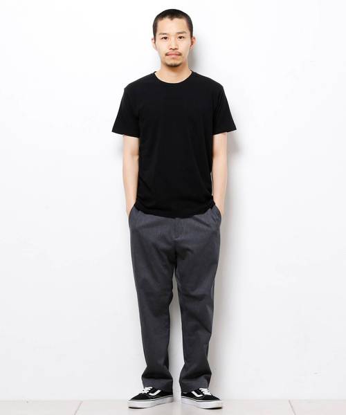 HANES（ヘインズ）の「【HANES/ヘインズ】2PJAPANFITMIXクルー/ジャパンフィットクルーネックTシャツ2枚組（Tシャツ/カットソー・メンズ・ブラック・SMALL/MEDIUM/LARGE）」の4枚目の写真
