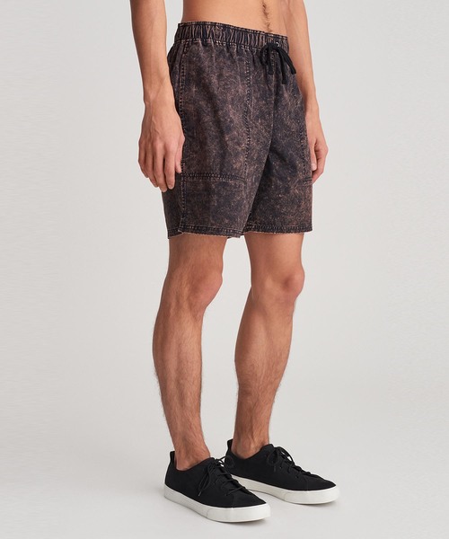 Saturdays NYC(サタデーズ ニューヨークシティ )の「Ritchie Shorts(その他パンツ・メンズ・ネイビー/ブラック/イエロー・L/M/S/XL/XS)」の4枚目の写真