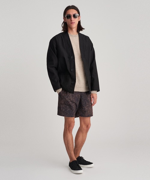 Saturdays NYC(サタデーズ ニューヨークシティ )の「Ritchie Shorts(その他パンツ・メンズ・ネイビー/ブラック/イエロー・L/M/S/XL/XS)」の7枚目の写真