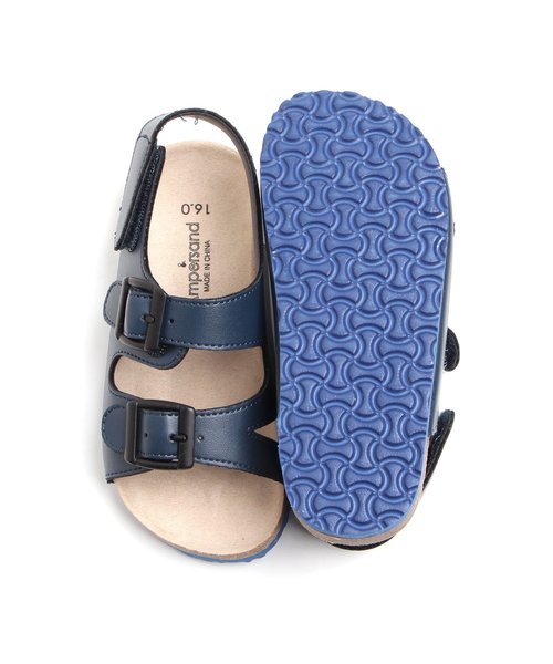 Ampersand（アンパサンド）の「トドラーサンダル（サンダル・キッズ・ホワイト/ブラック/ネイビー・19/17/18/16/21/20）」の8枚目の写真