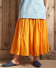 【チャイハネ】インド綿パンチングレースロングスカート