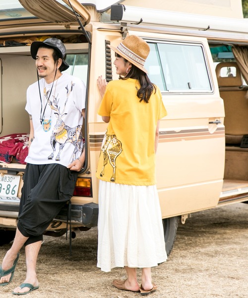 チャイハネ（チャイハネ）の「【チャイハネ】インド綿パンチングレースロングスカート（スカート・レディース・ホワイト/レッド/ターコイズブルー/オレンジ・FREE）」の19枚目の写真